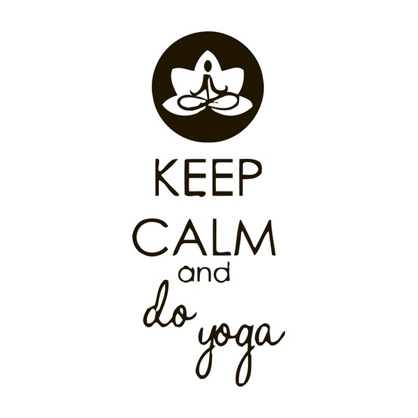 Shop Do Yoga Quote Vinyl Wall Art - Free Shipping On Orders Over $45 ...