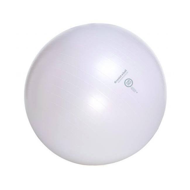 Resist-A-Ball White 65cm Stability Exercise Ball Kit