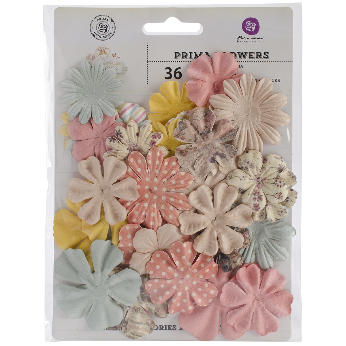 Princess Flowers paper Fairytale 1.75 To 2 24/pkg