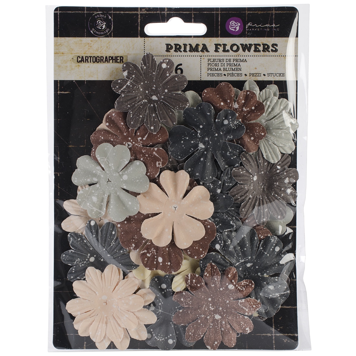 Cartographer Flowers paper Passenger 1.5 To 2 36/pkg