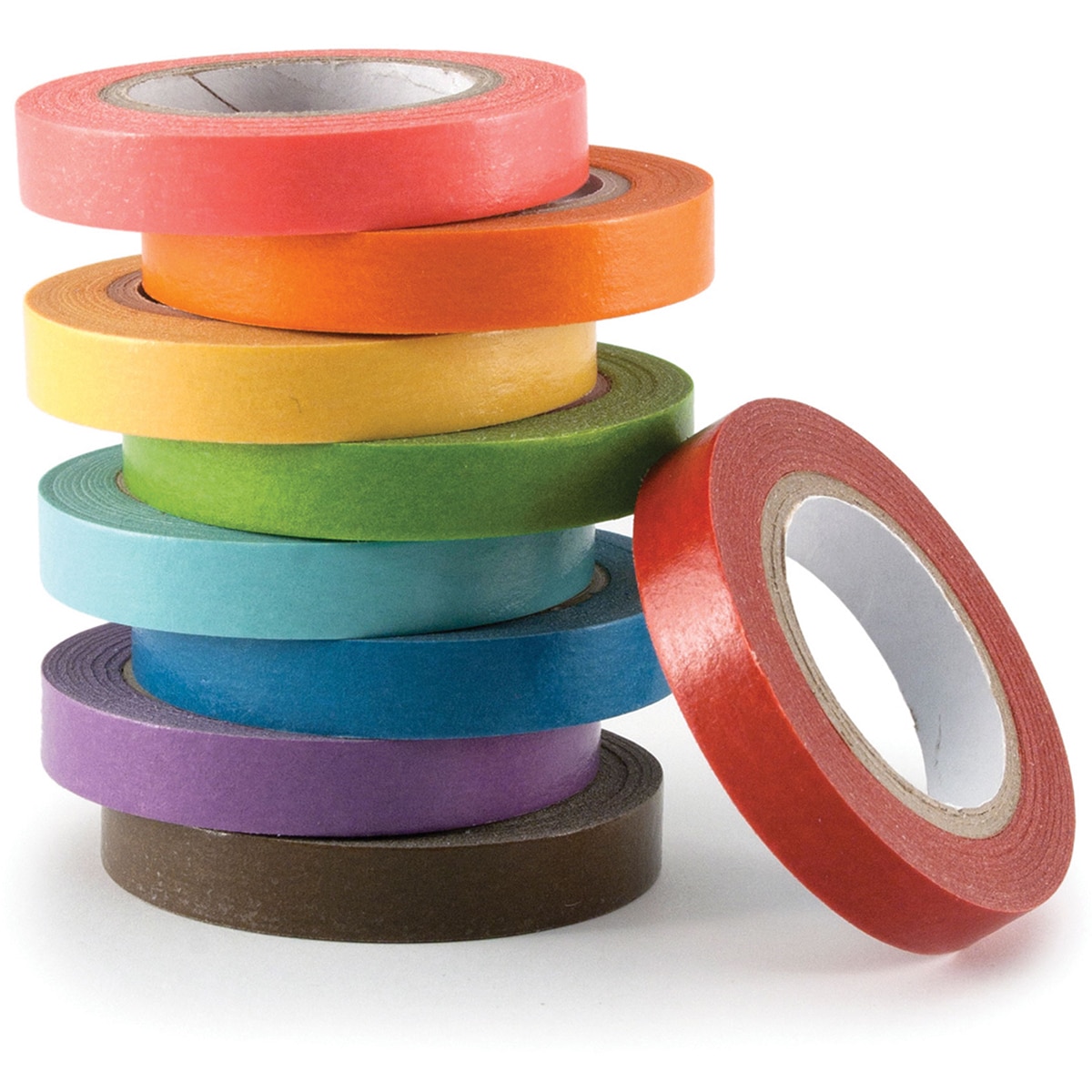 We R Washi Tape 9/pkg 7mm X 26 Per Roll