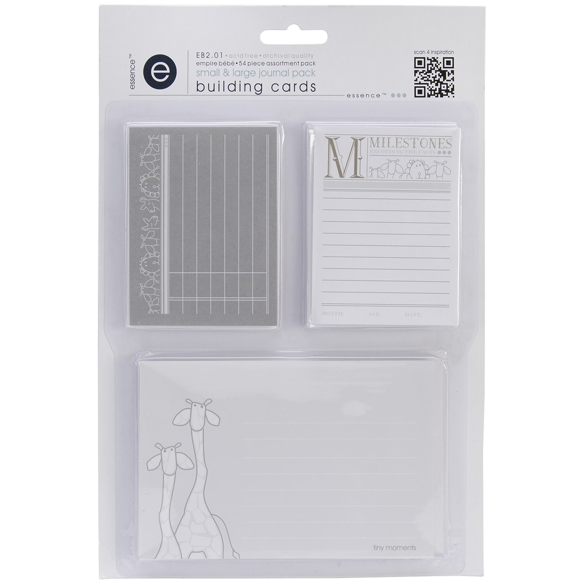 Empire Bebe Building Cards 54/pkg journal