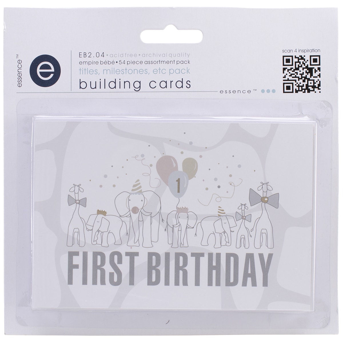 Empire Bebe Building Cards 54/pkg titles   Timelines