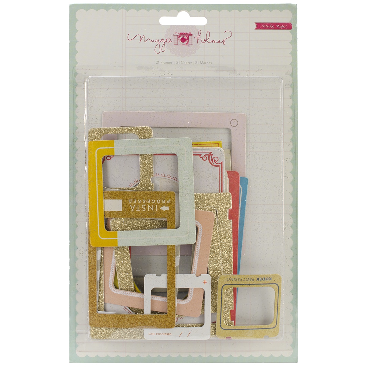 Styleboard Diecut Frames 21/pkg