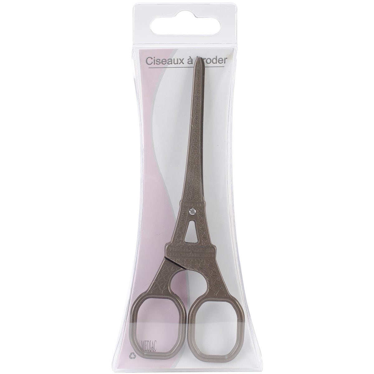 Designer Embroidery Scissors 5 1/2 eiffel Tower Copper