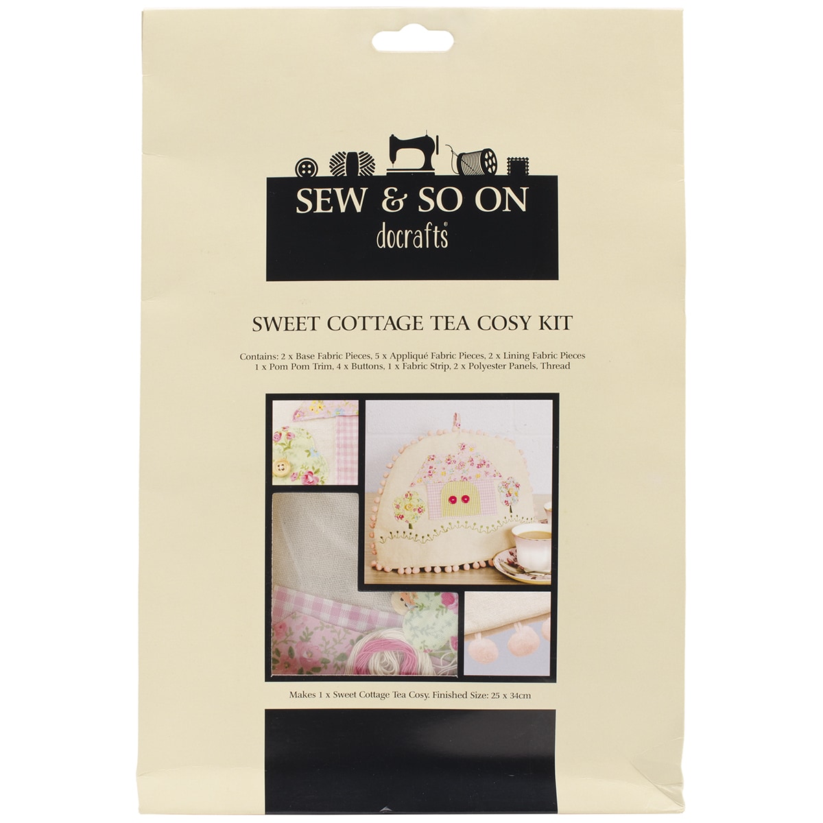 Sew   So On Tea Cozy Kit sweet Cottage