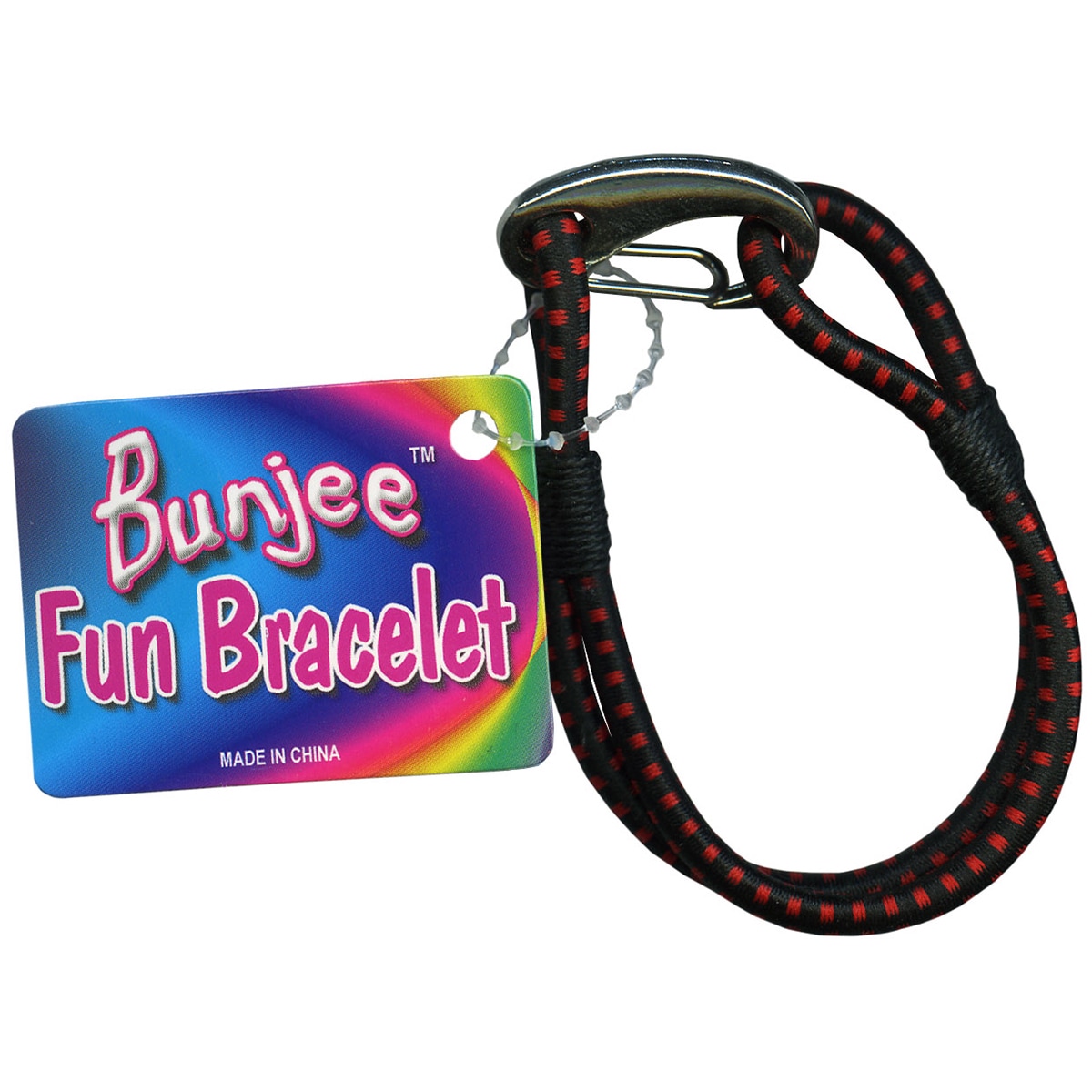 Bungee Cord Bracelet black And Red