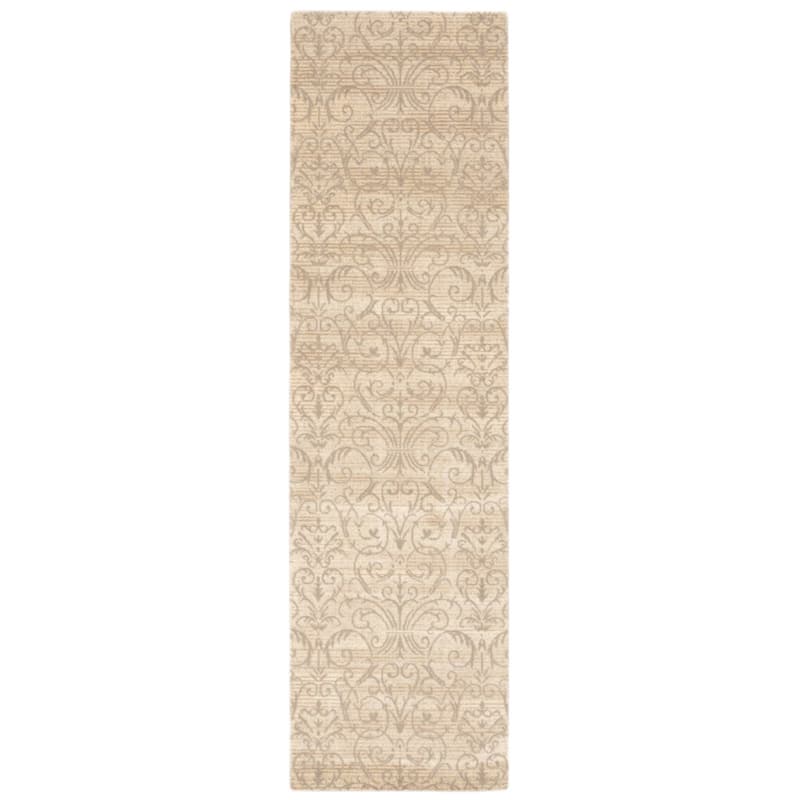 Nourison Luminance LUM05 Area Rug - 2' 3" x 8' - Ivory/Grey