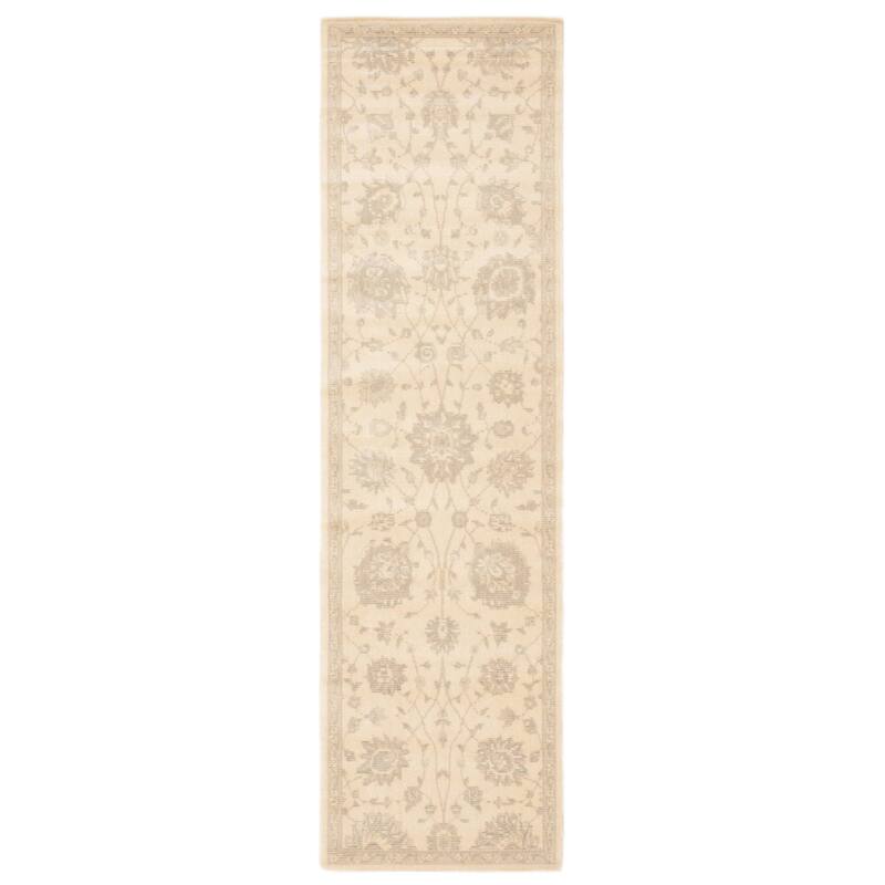Nourison Luminance LUM06 Area Rug - 2' 3" x 8' - Cream