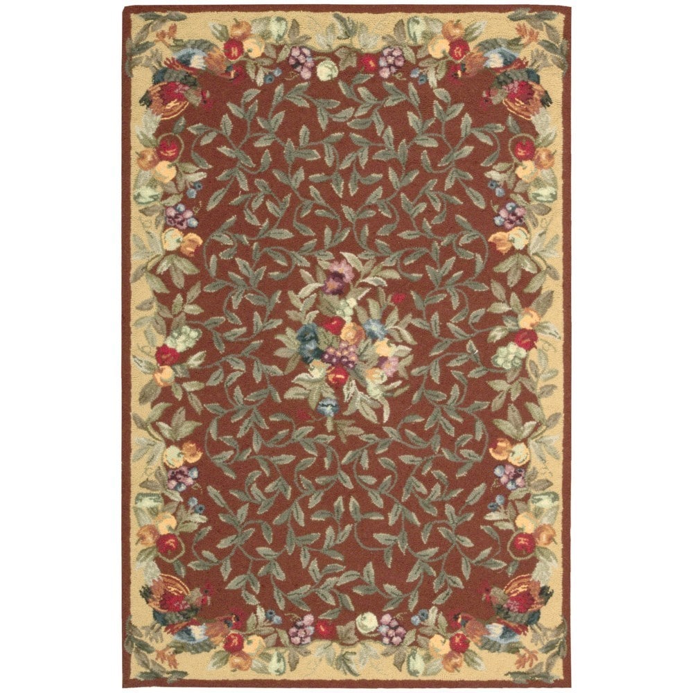 Nourison Country Heritage Brick Rug (26 X 42)