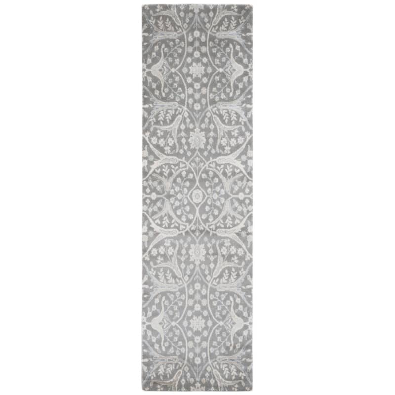 Nourison Luminance LUM08 Area Rug - 2'3" x 8' Runner - Grey