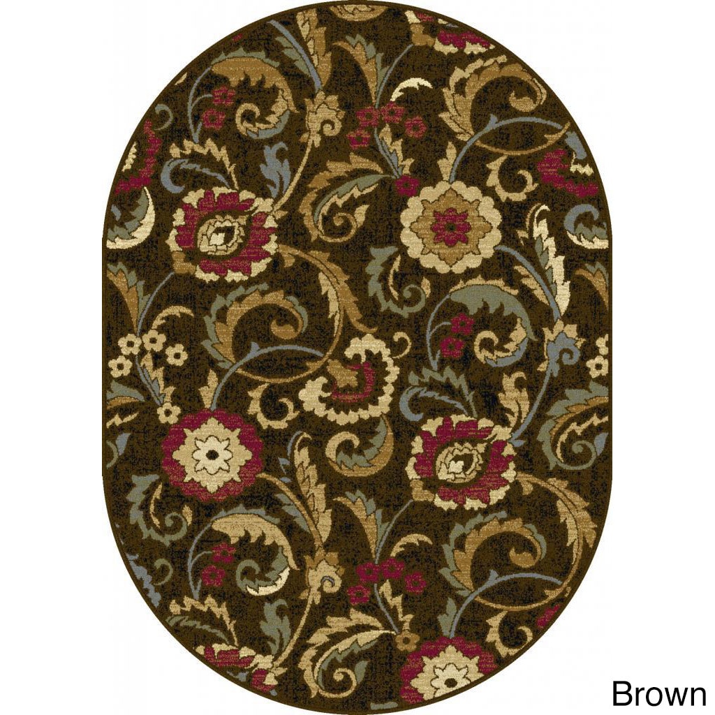 Lagoon Oval Transitional Area Rug (53 X 73)