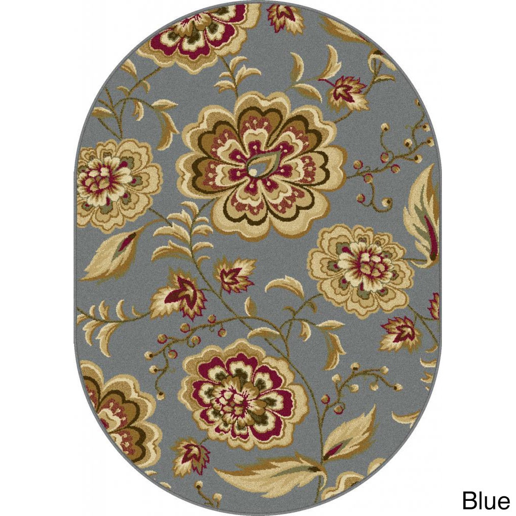 Lagoon Oval Transitional Area Rug (53 X 73)