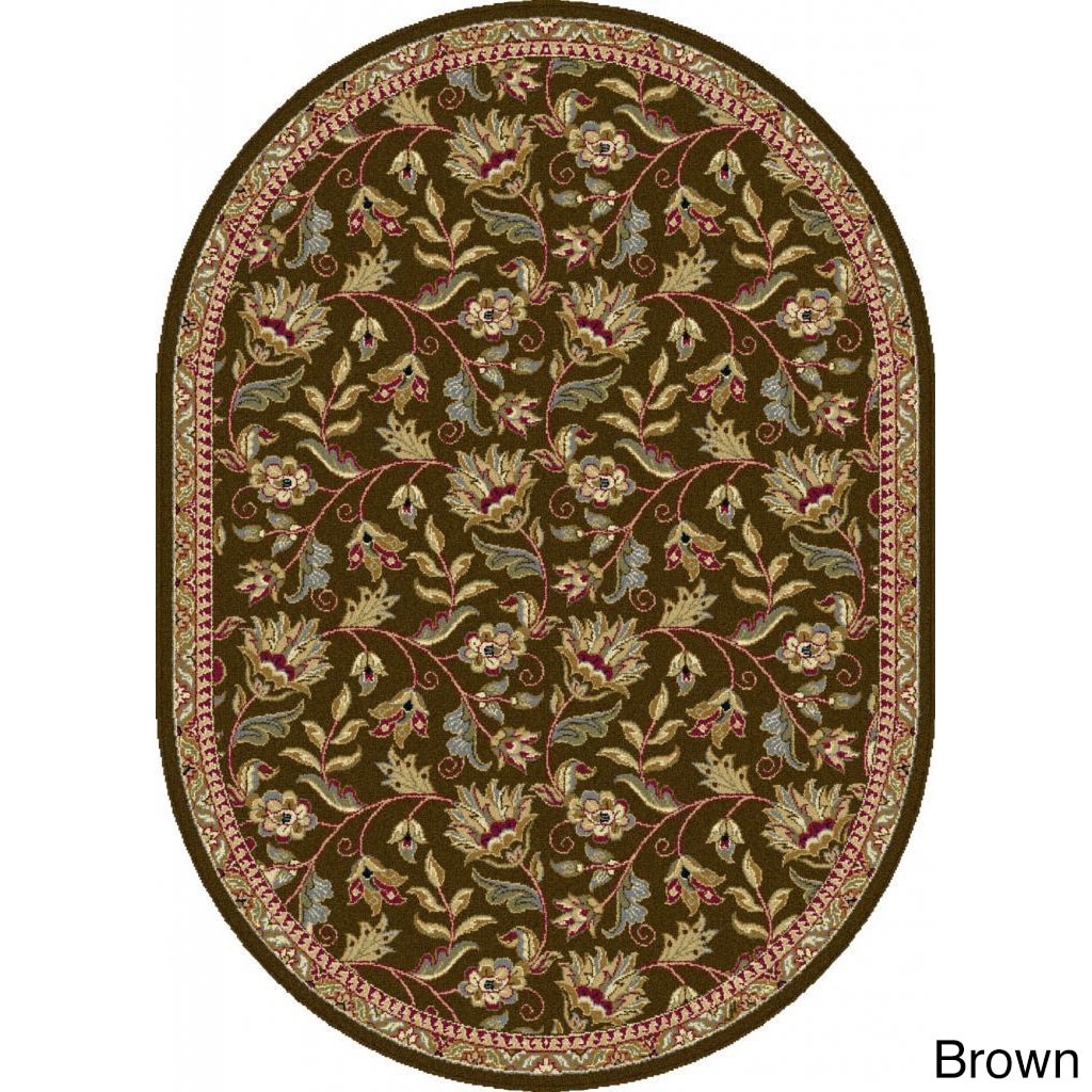 Lagoon Oval Transitional Area Rug (53 X 73)