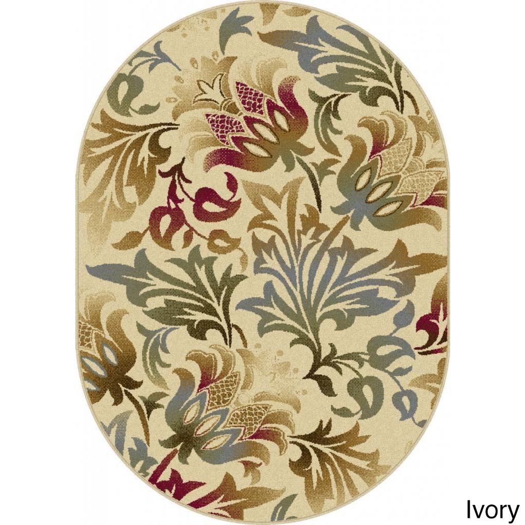 Lagoon Oval Transitional Area Rug (53 X 73)