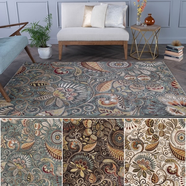 Alise Caprice Transitional Area Rug (5'3 x 7'3)