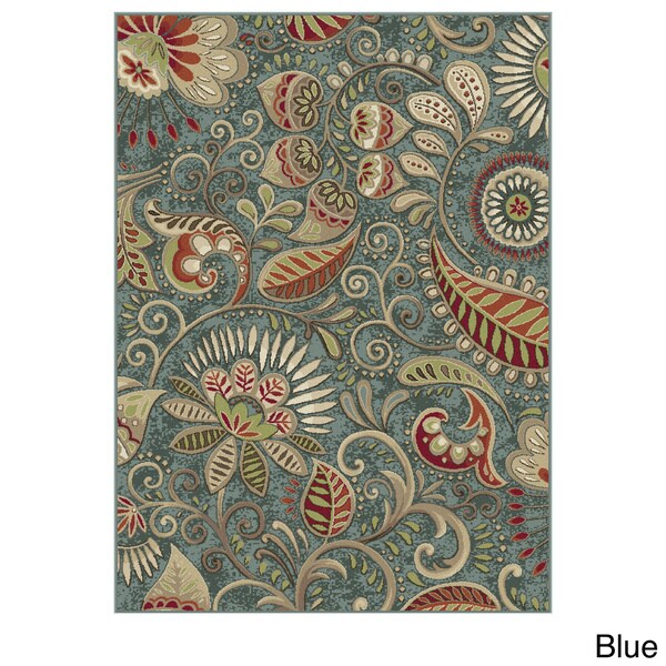 Alise Caprice Transitional Area Rug (5'3 x 7'3) Free Shipping Today
