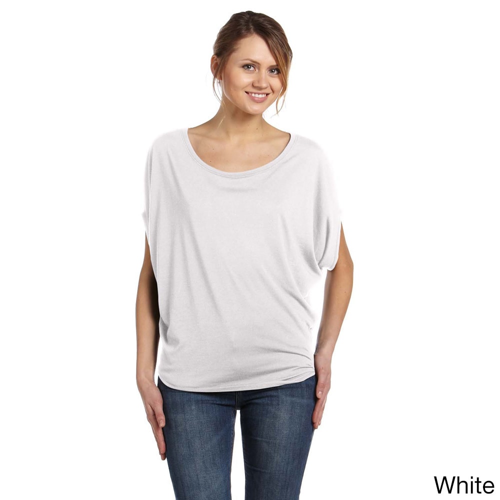 Bella Womens Flowy Circle draped Top White Size XXL (18)