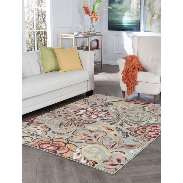 Alise Decora Transitional Area Rug - 7'10 x 10'3
