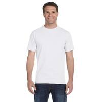 Hanes Men's Comfortsoft White Cotton Undershirts (Pack of 6)