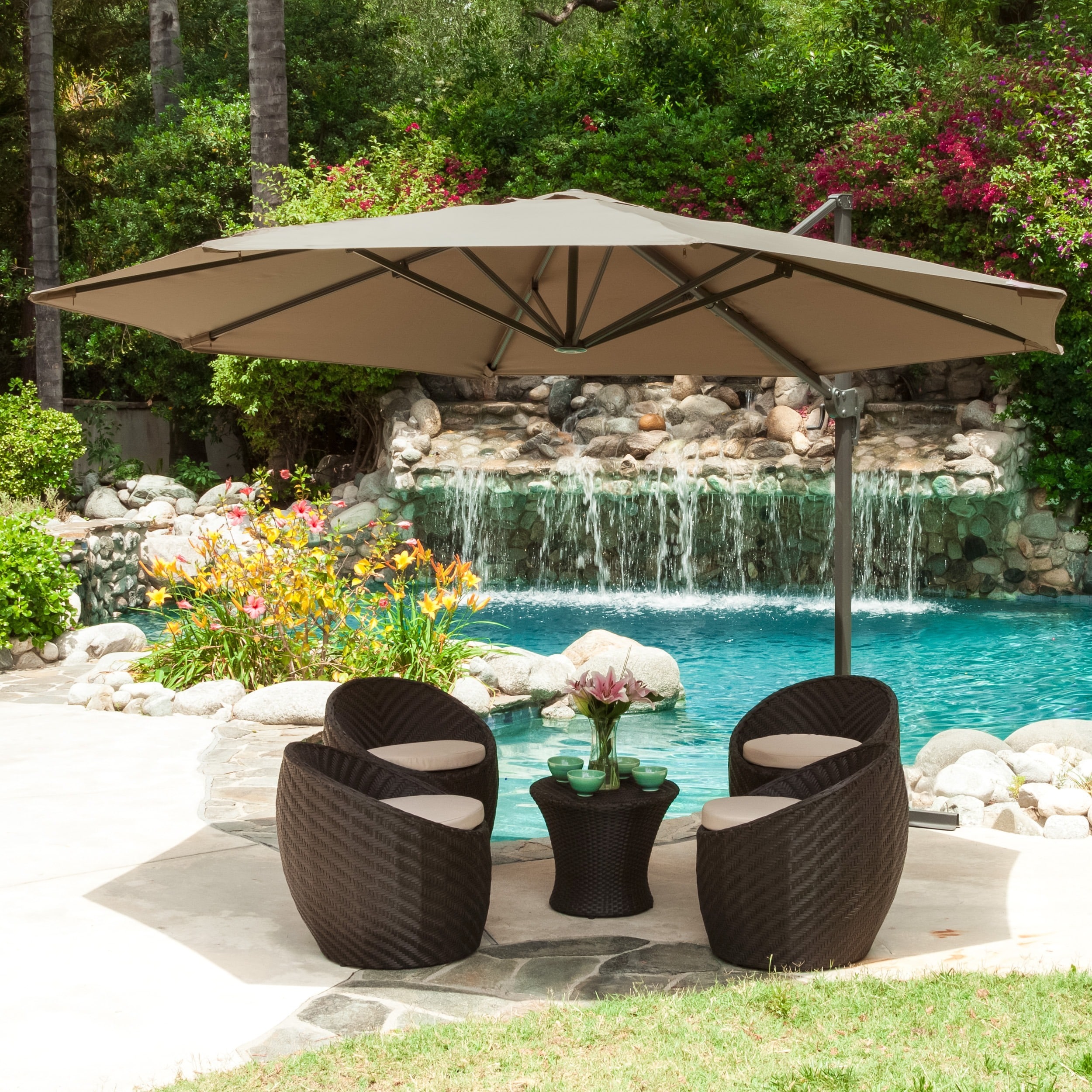 Christopher Knight Home Christopher Knight Home Durango Folding Sun Canopy Brown Size Other