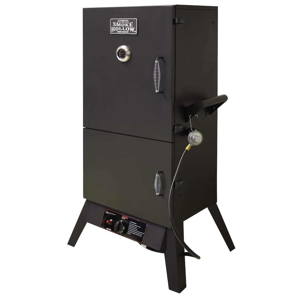 Smoke Hollow 38-inch Dual Door Vertical LP Gas Smoker