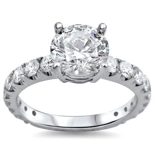 Low Price 18k White Gold Clarity Enhanced 1 1/2ct TDW Diamond ...