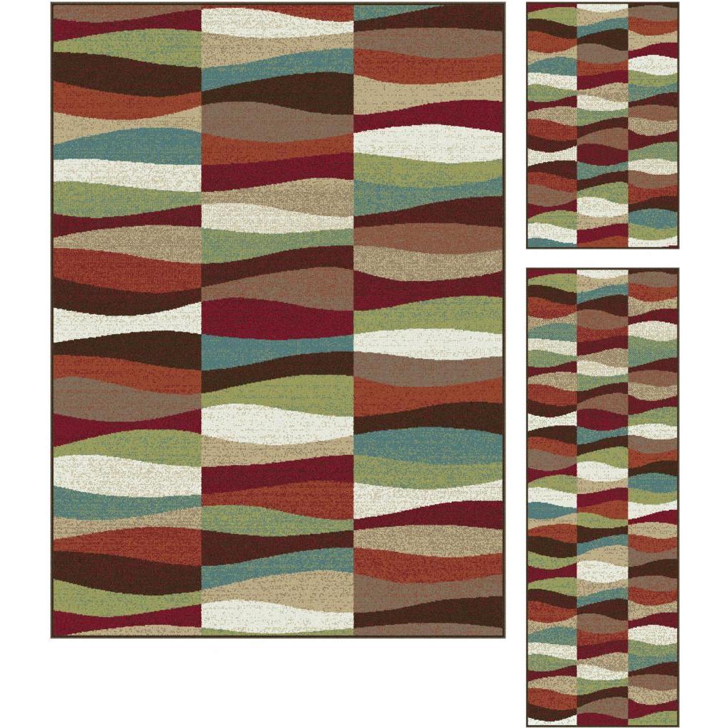 Decora Multi Contemporary Area Rug Set