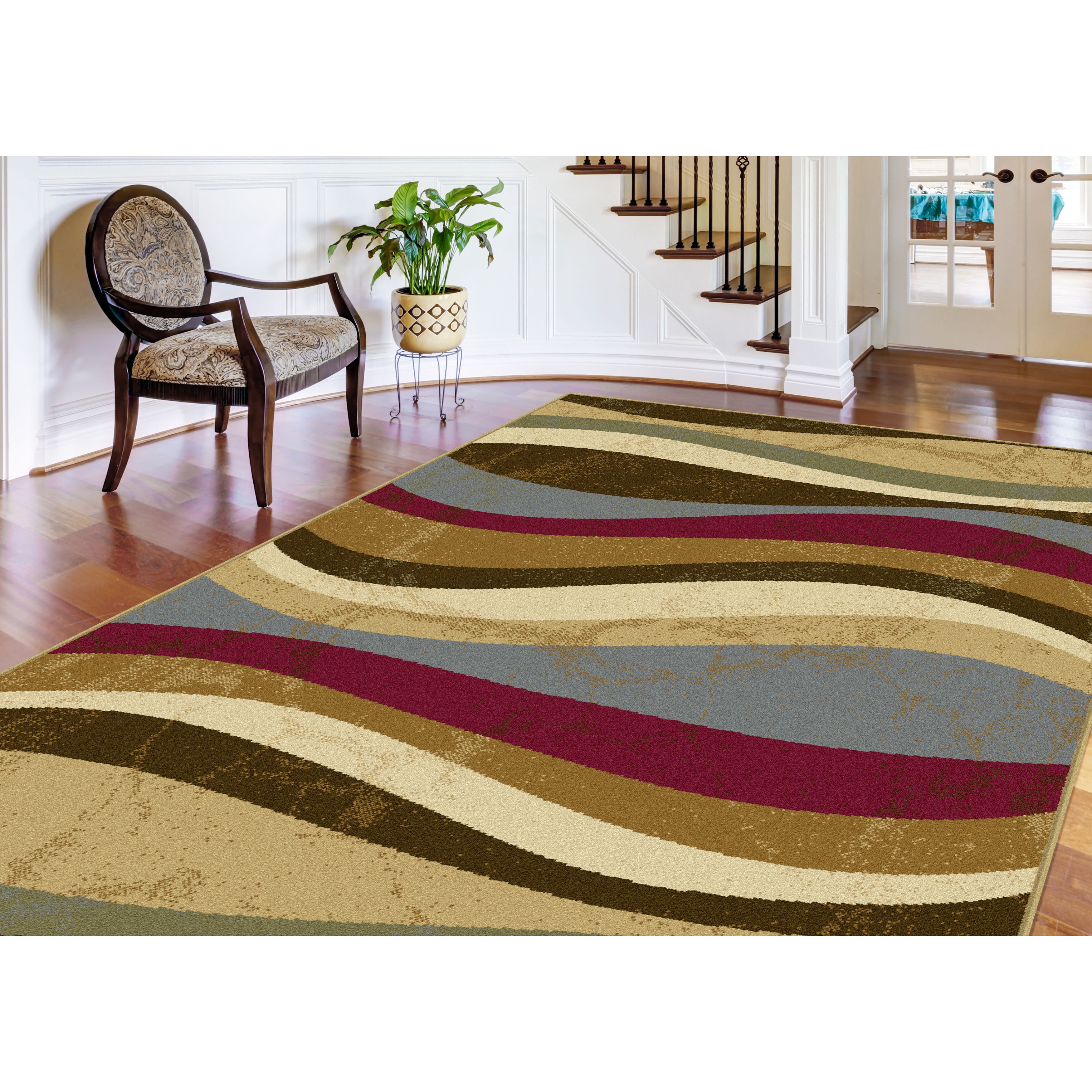 Lagoon Multi Contemporary Area Rug