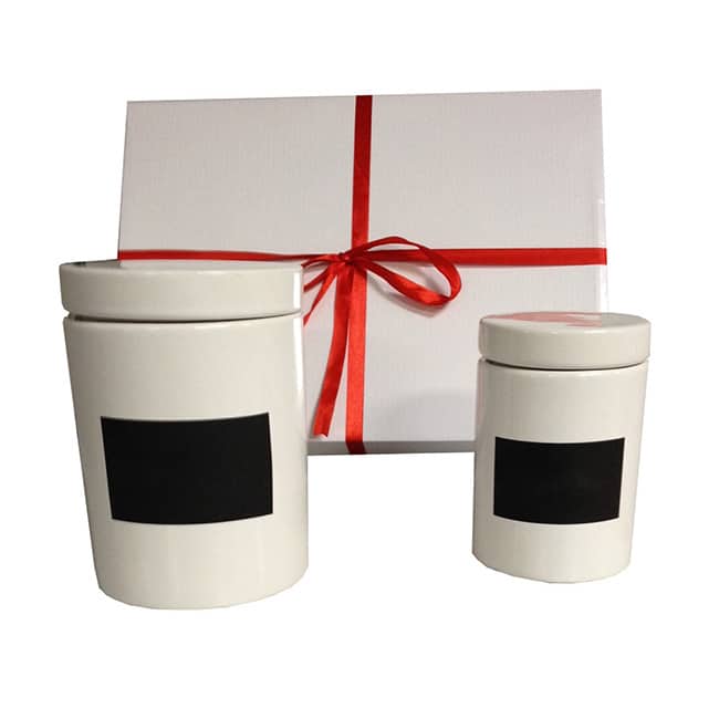 KitchenWorthy Two-piece Canister Set