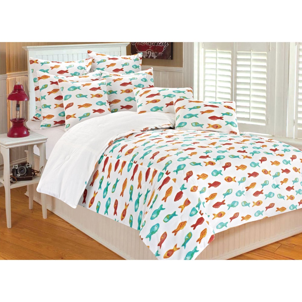 Aruba Fish 3 piece Comforter Set