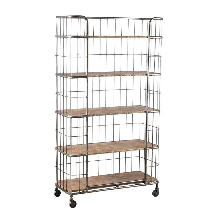 Handmade Mango Wood Baker's Rack (India)