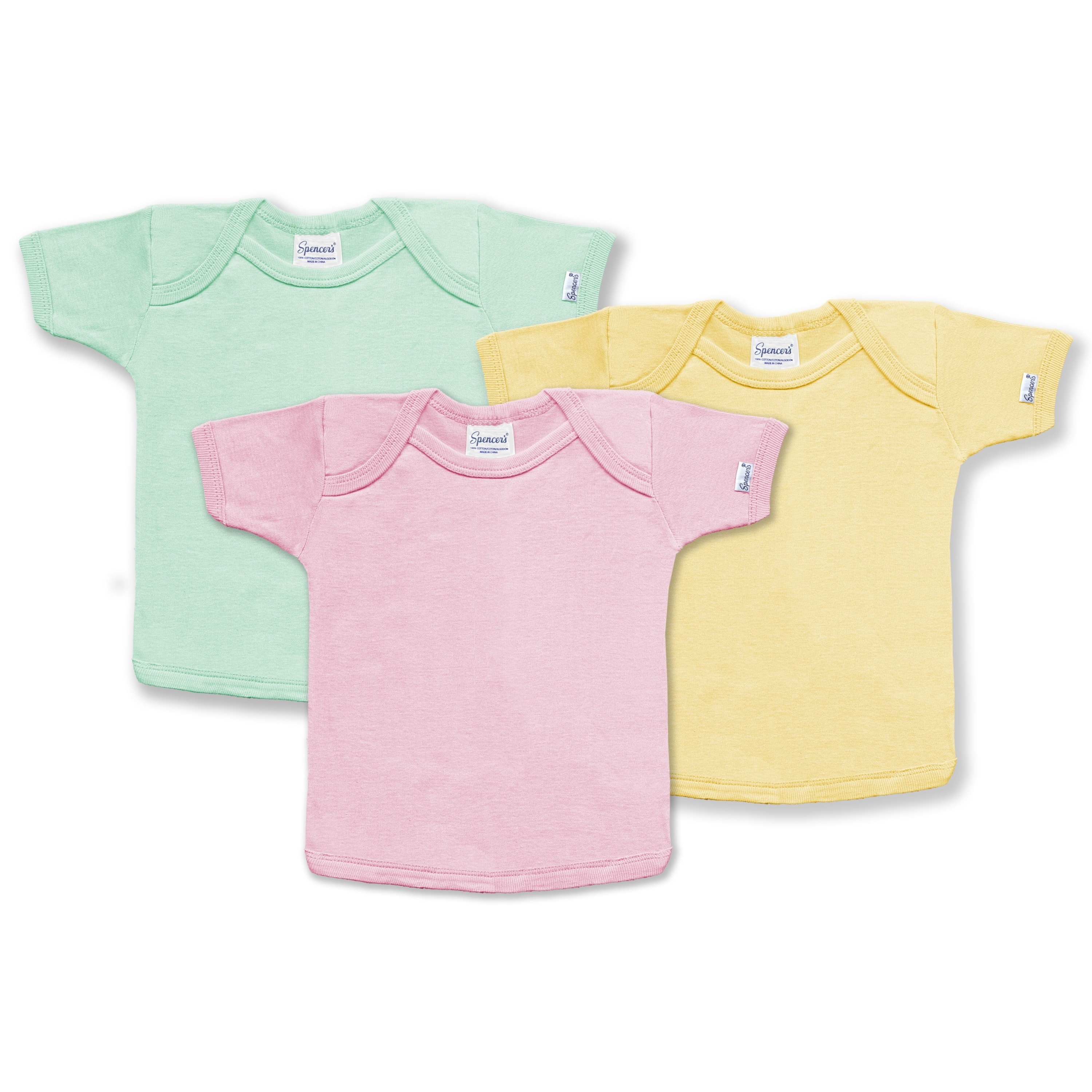 Spencers Girls Lap Shoulder Shirts (variety Pack)