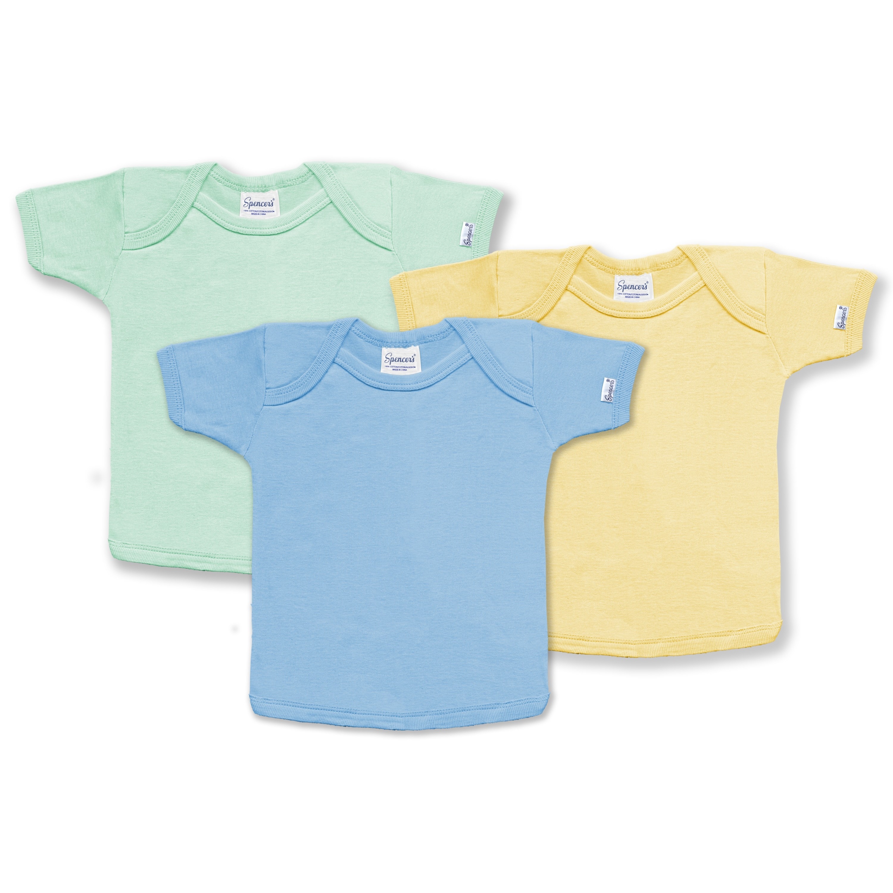 Spencers Boys Lap Shoulder Shirts (variety Pack)