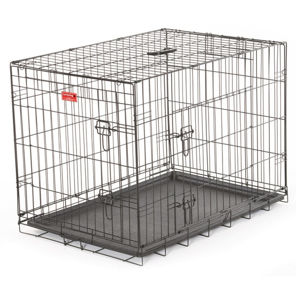 Lucky Dog 2-door Black Wire Pet Crate - Free Shipping On ...