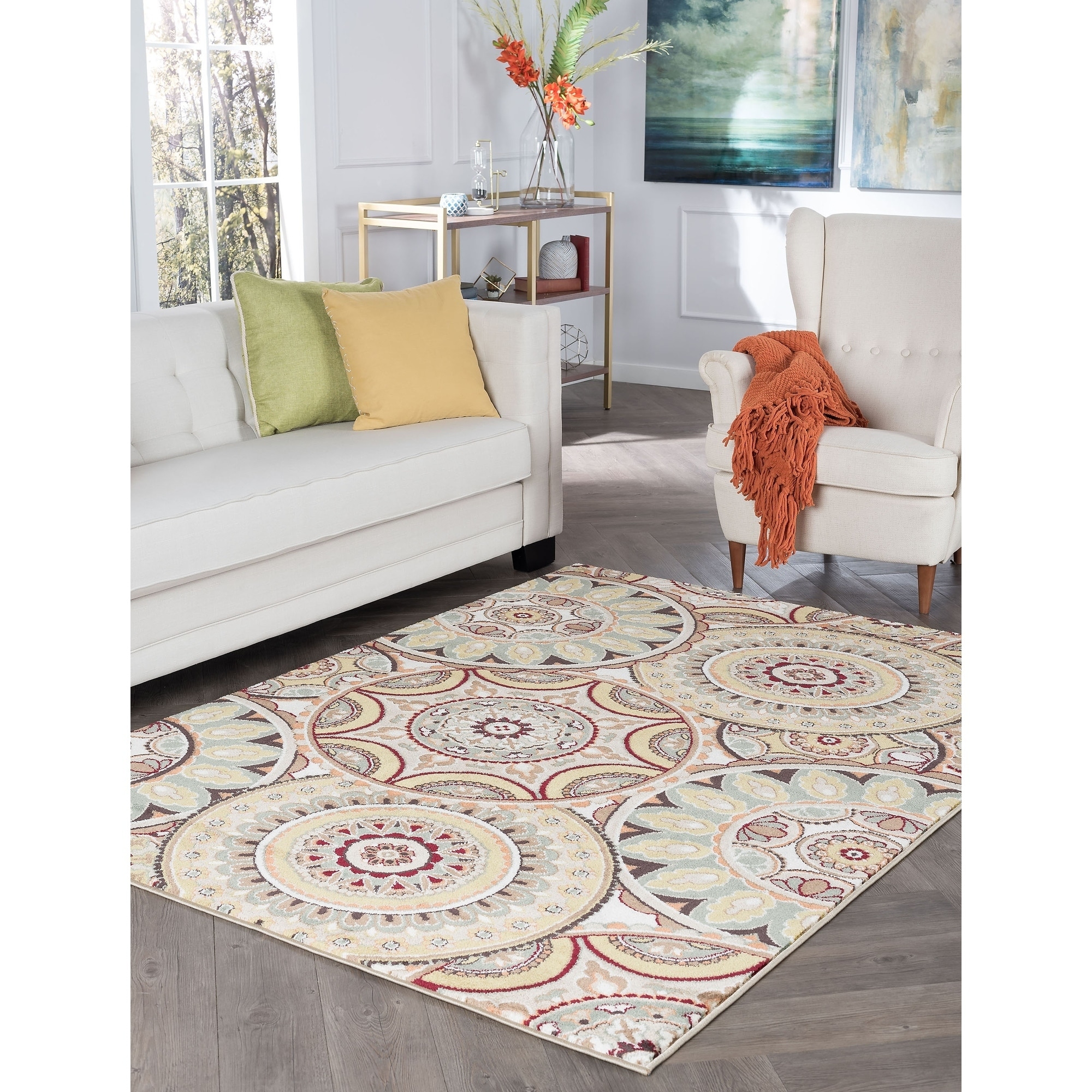 Decora Multi Transitional Area Rug