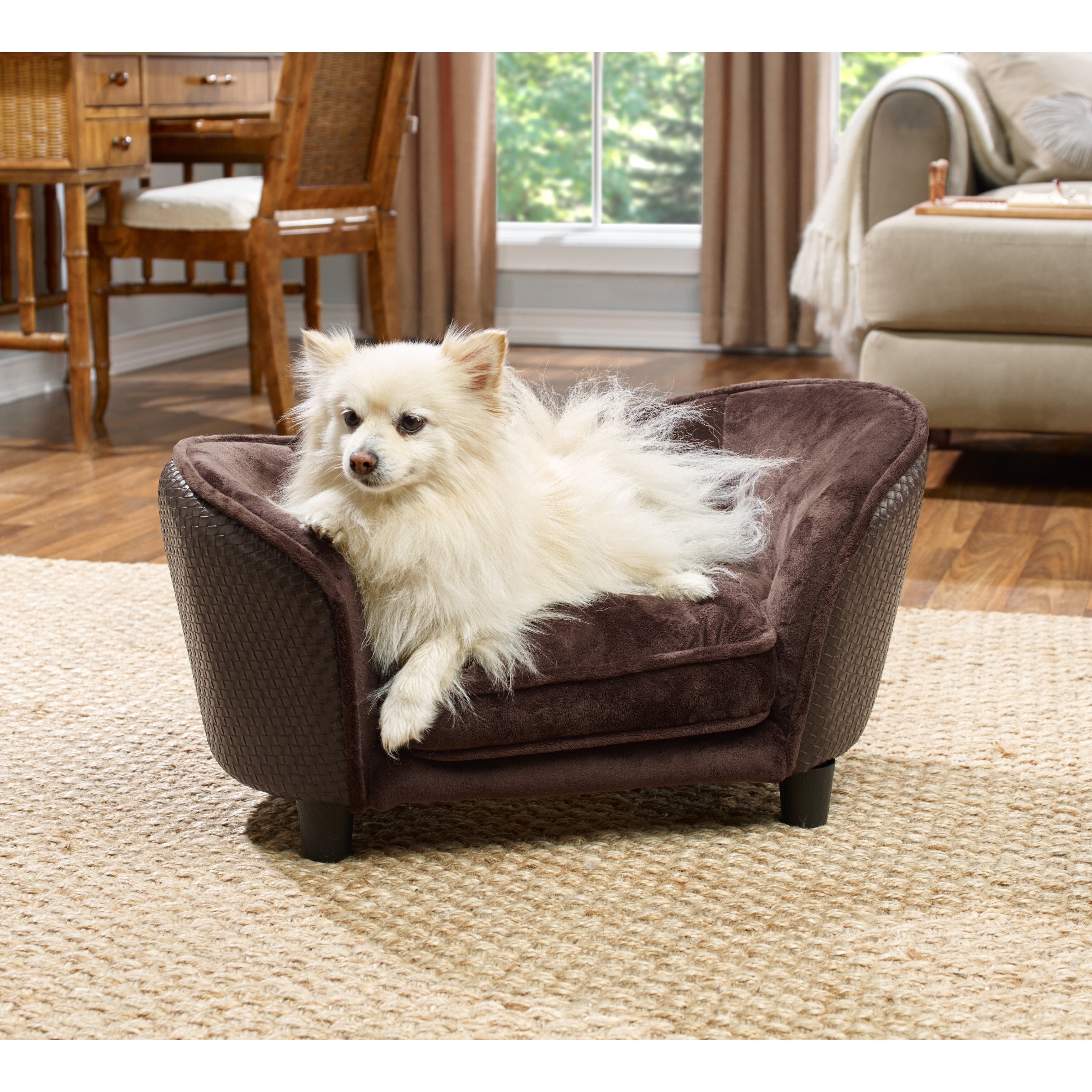 enchanted home pet snuggle bed
