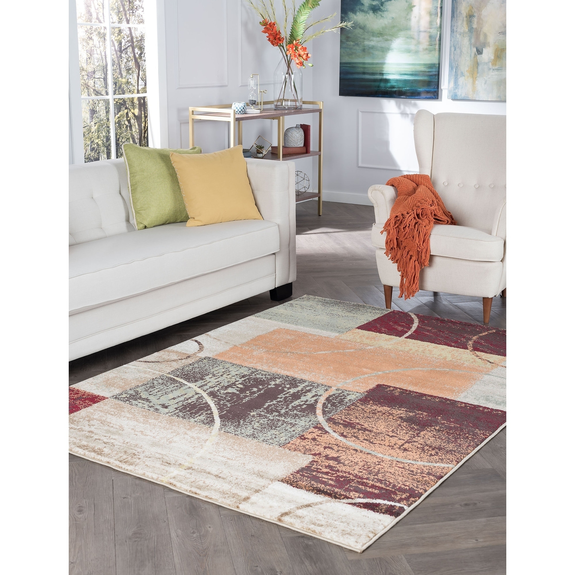 Decora Multi Contemporary Area Rug