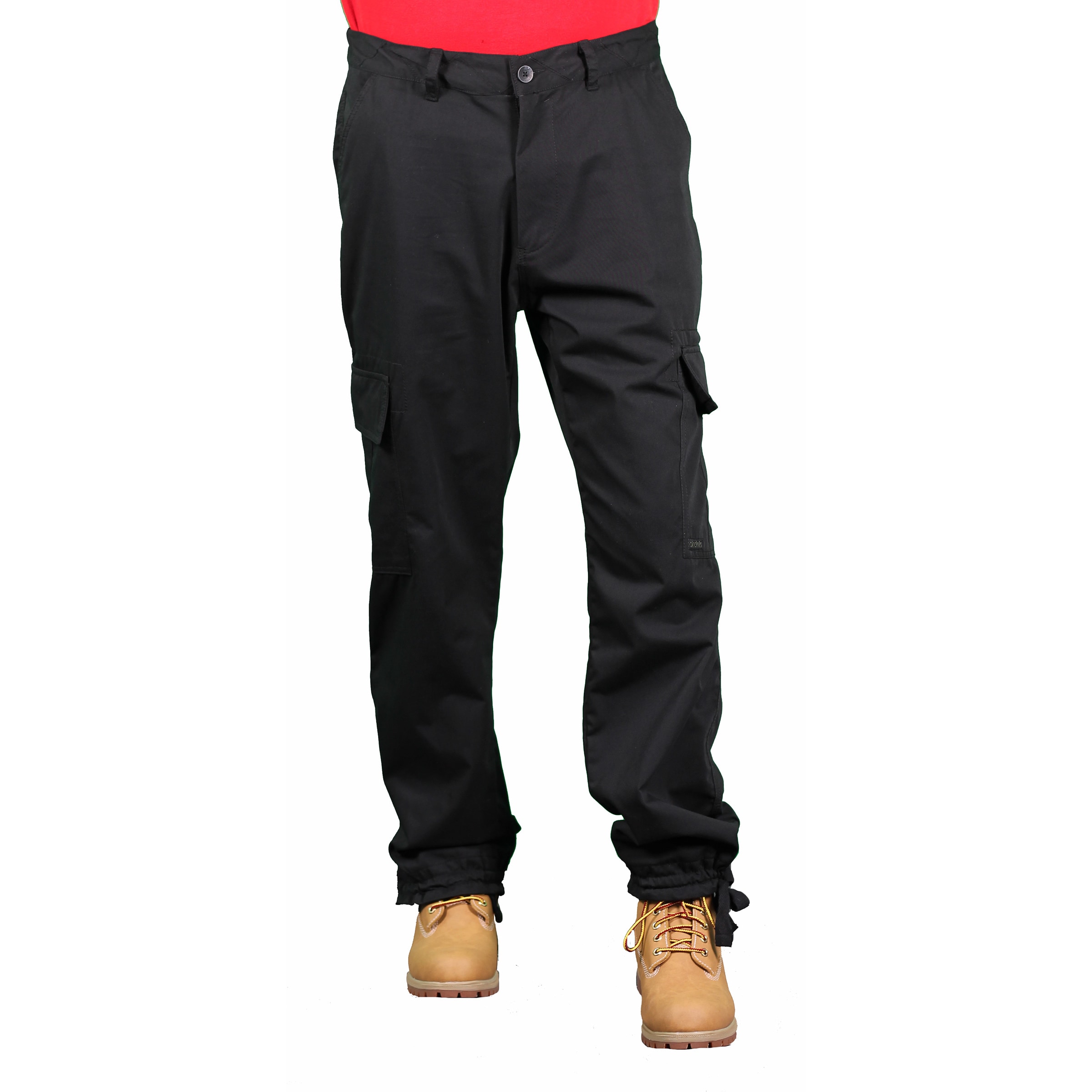 Akademiks Mens Black Cargo Pants