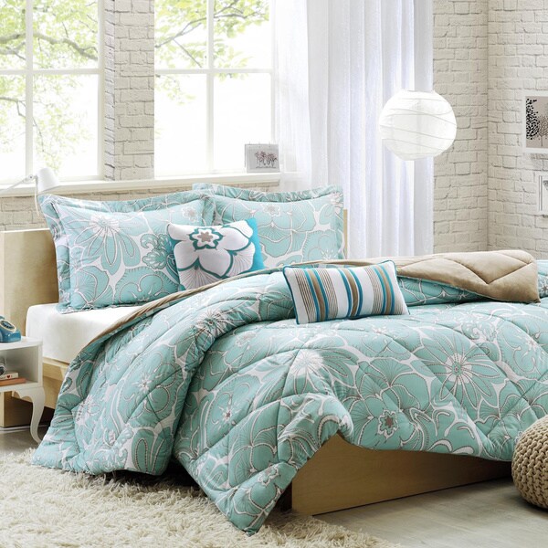 Intelligent Design Charley Floral 5 piece Comforter Set