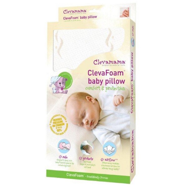 clevamama supporting infant pillow