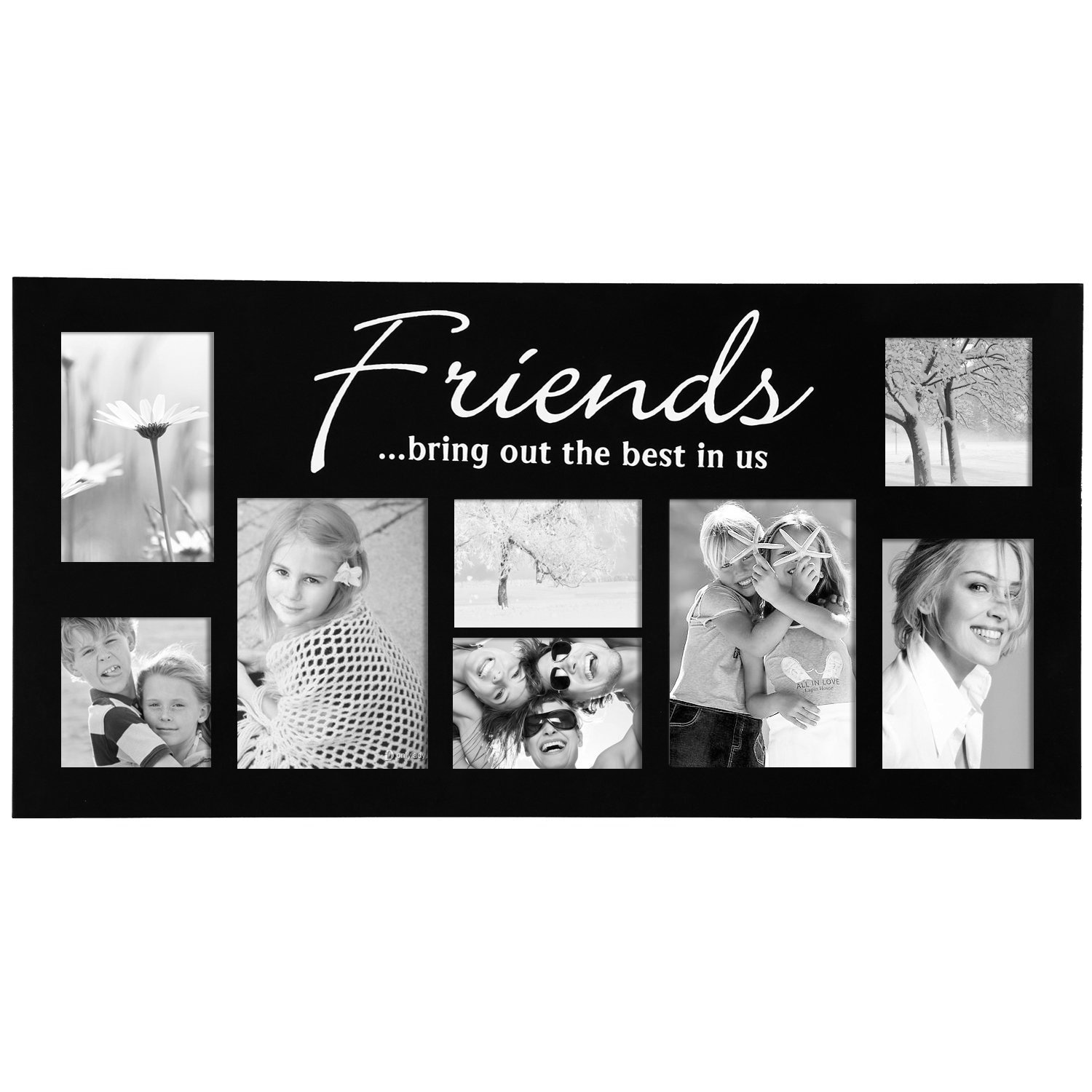 Friends 4x6 Photo Frame Black – More Than Words