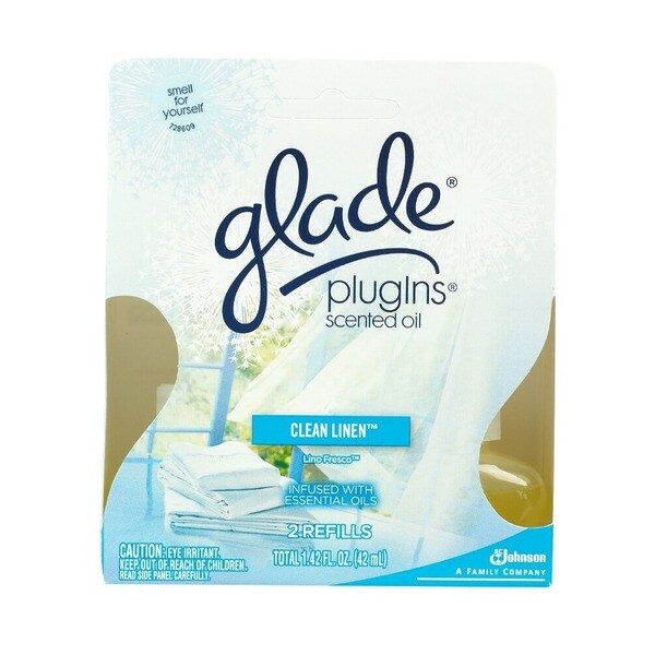 Shop Glade PlugIns 1.4ounce Clean Linen Scented Oil Refills (Pack of 6