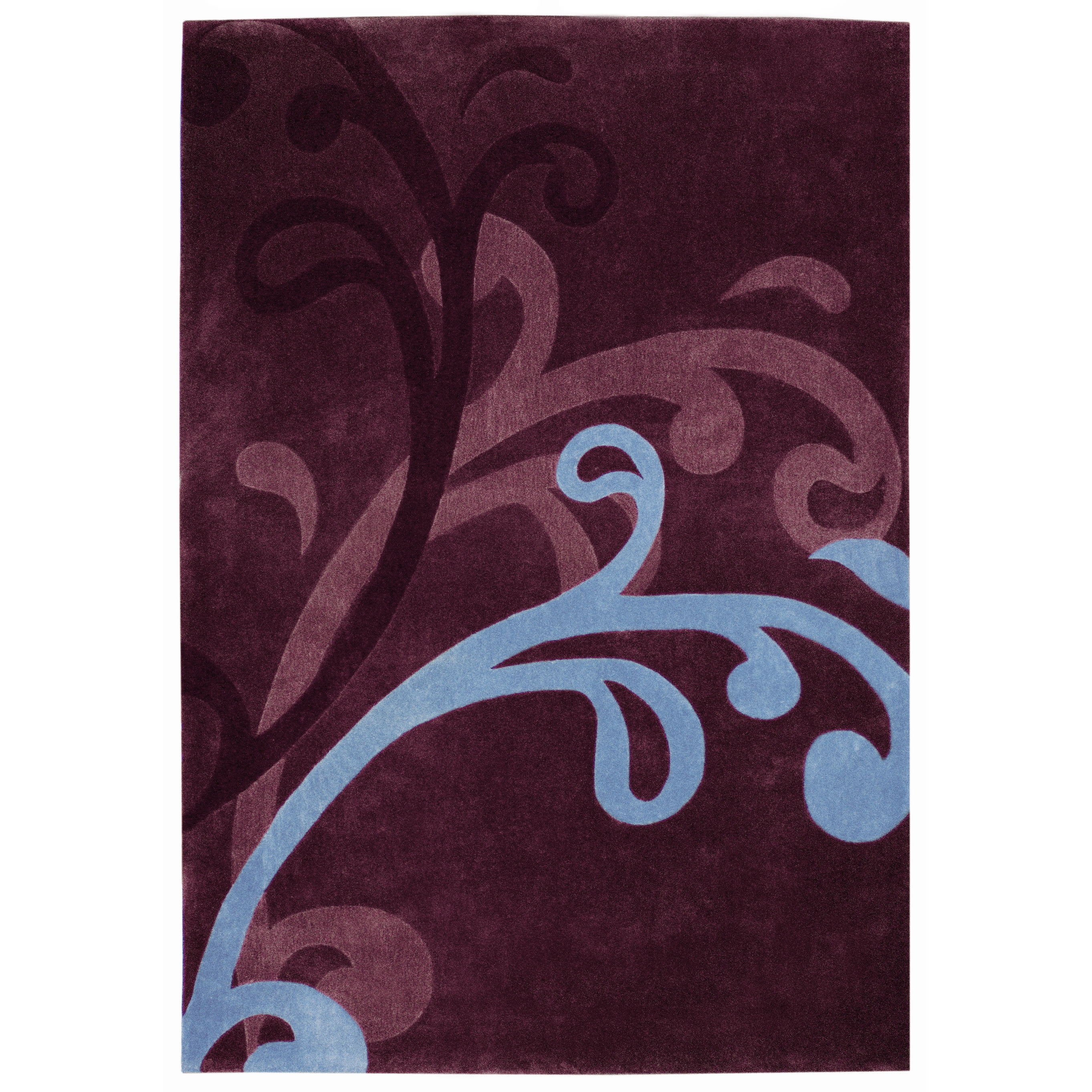 Mystique Wine Splash Rug (5.3 X 7.7)