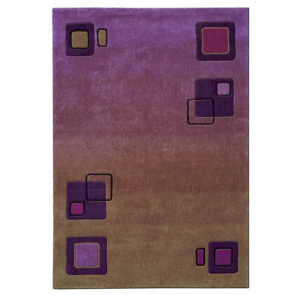 Mystique Squares Rug (6.7 x 9.6) Dynamic Rugs 7x9   10x14 Rugs