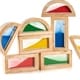 preview thumbnail 5 of 3, Guidecraft Sand Rainbow Blocks, 8 Pieces
