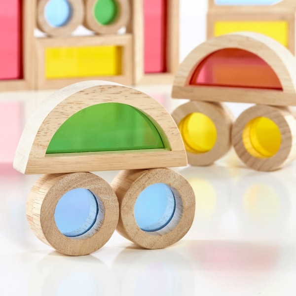 guidecraft jr rainbow blocks