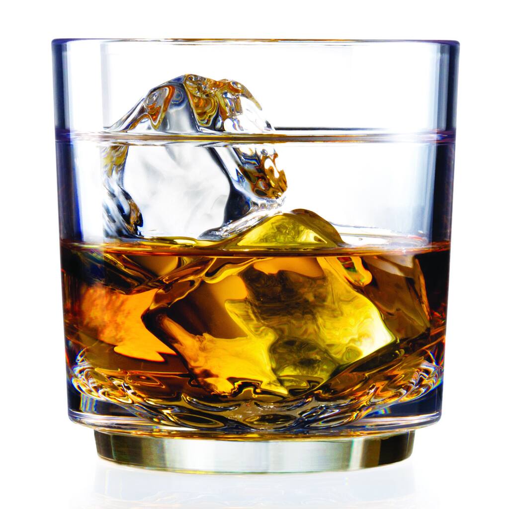 Drinique Elite 10-ounce Rocks Glass (Set of 4) made with Tritan