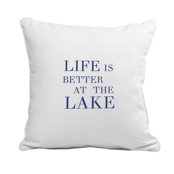 Shop Lake House Throw Pillow Free Shipping On Orders Over 45