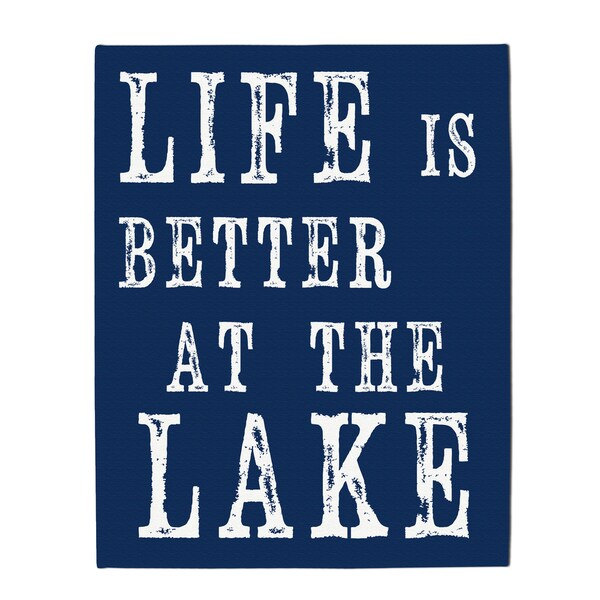 Lake House Gallery Wrapped Canvas